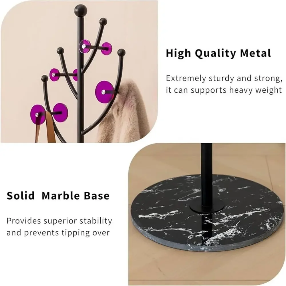 Heavy Duty Flower Shape Coat Rack New
